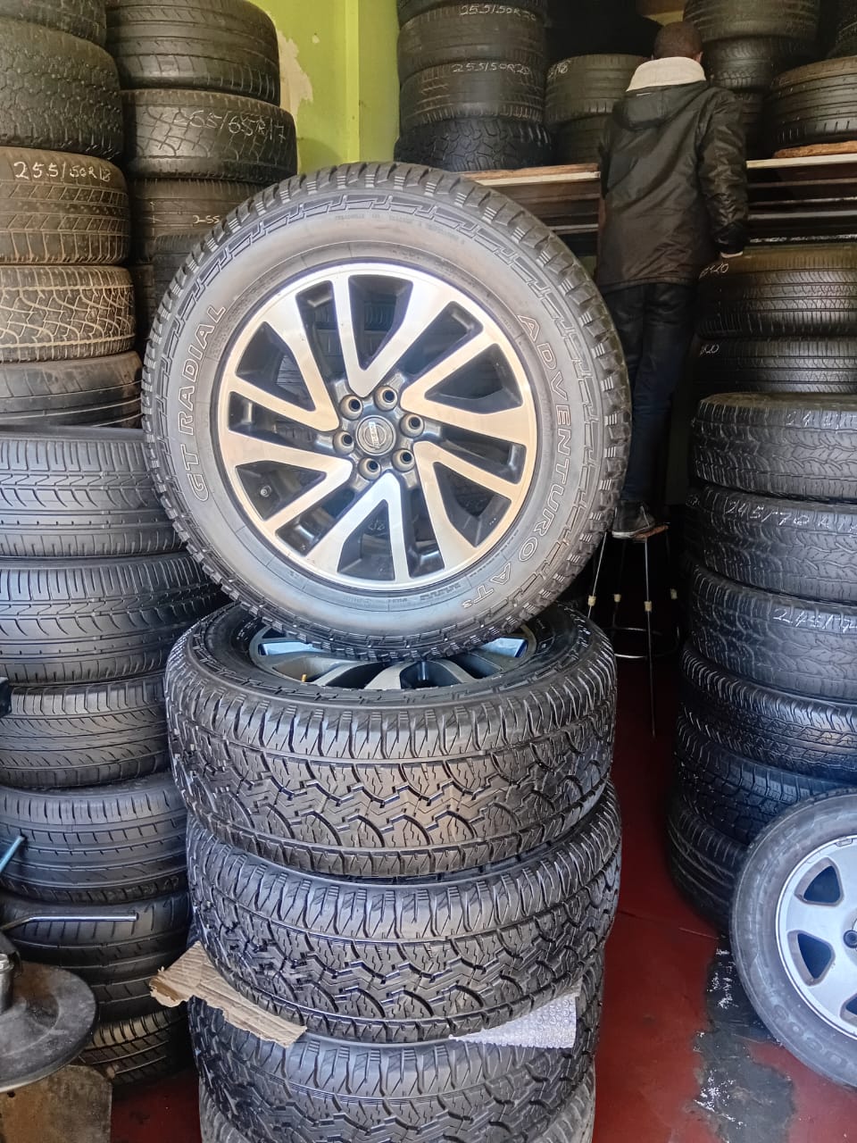 18 Inch Nissan Navara Mags plus tyres - Private Seller 18 Inch Nissan Navara Mags plus tyres - Private Seller