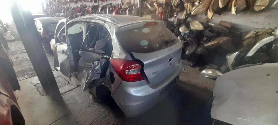 Ford Figo stripping for spares.