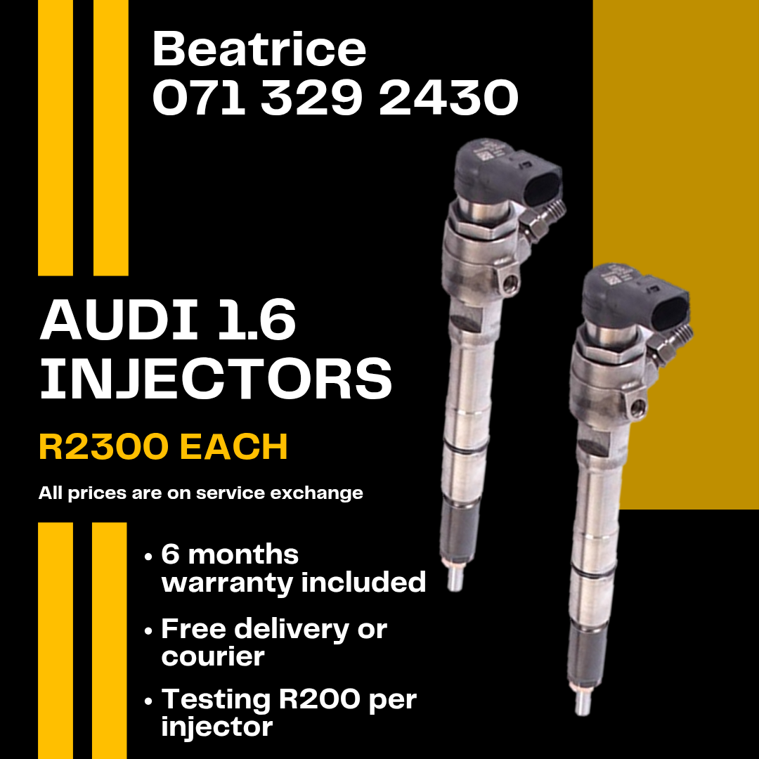 AUDI 1.6 DIESEL INJECTORS FOR SALE WITH WARRANTY - Private Seller