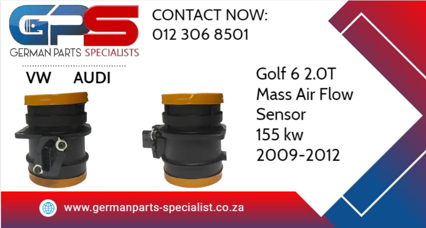 Golf 6 2.0T mass air flow sensor 155kw 2009-2012 - Private Seller Golf 6 2.0T mass air flow sensor 155kw 2009-2012 - Private Seller