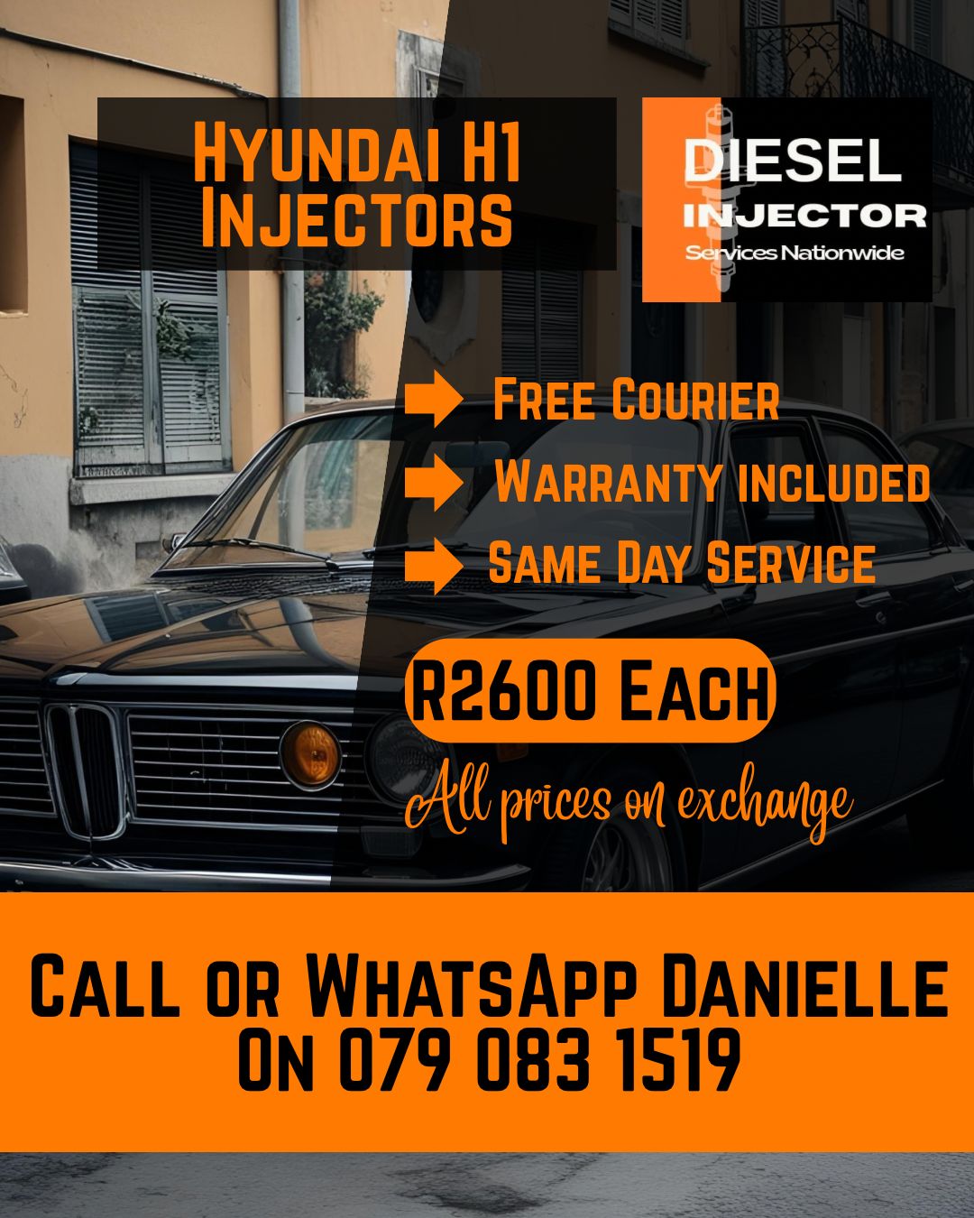 HYUNDAI H1 INJECTORS FOR SALE WITH WARRANTY INCLUDED - Private Seller HYUNDAI H1 INJECTORS FOR SALE WITH WARRANTY INCLUDED - Private Seller