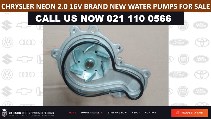 CHRYSLER NEON 2.0 1.6V BRAND NEW WATER PUMPS FOR SALE - Private Seller CHRYSLER NEON 2.0 1.6V BRAND NEW WATER PUMPS FOR SALE - Private Seller