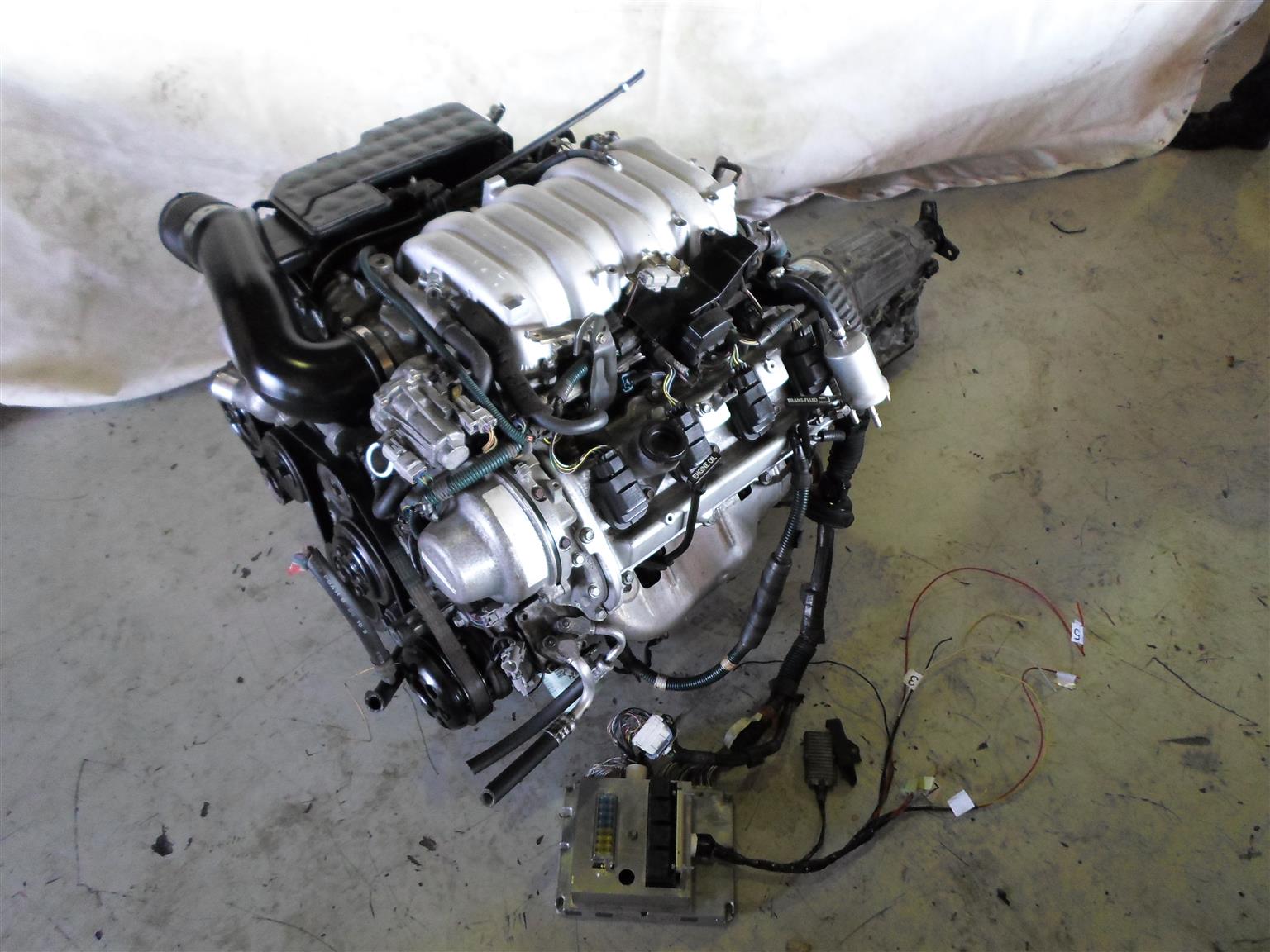 3UZ-FE - Lexus 4.3l V8 VVTi Prewired engine & 5SPD Auto Box - Private Seller 3UZ-FE - Lexus 4.3l V8 VVTi Prewired engine & 5SPD Auto Box - Private Seller
