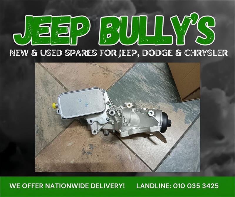 Jeep Wrangler Oil Cooler and Housing - Private Seller Jeep Wrangler Oil Cooler and Housing - Private Seller