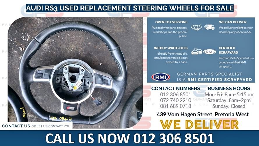 AUDI RS3 USED REPLACEMENT STEERING WHEELS FOR SALE - Private Seller AUDI RS3 USED REPLACEMENT STEERING WHEELS FOR SALE - Private Seller