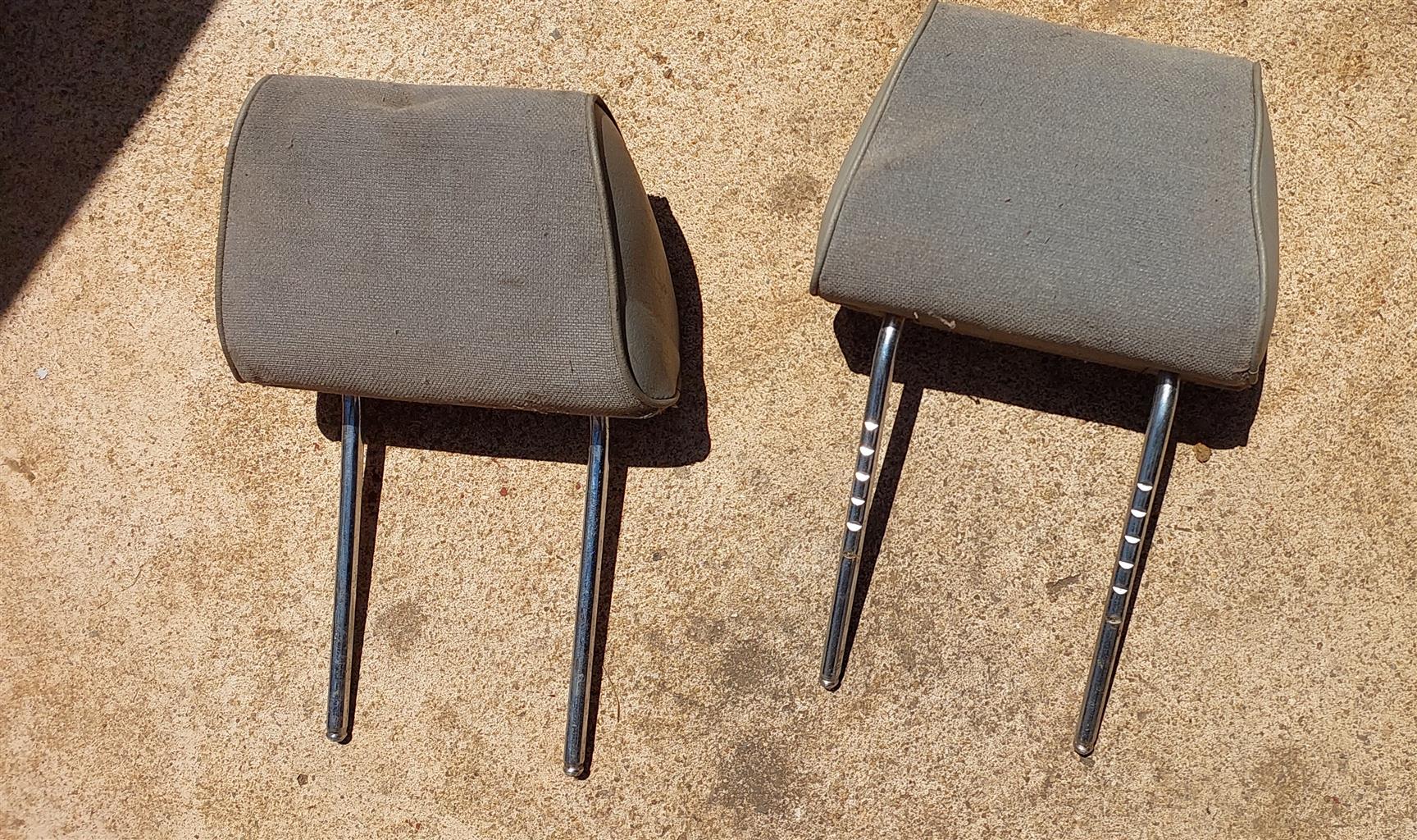 Pair headrests (front car seats) for sale - Private Seller Pair headrests (front car seats) for sale - Private Seller