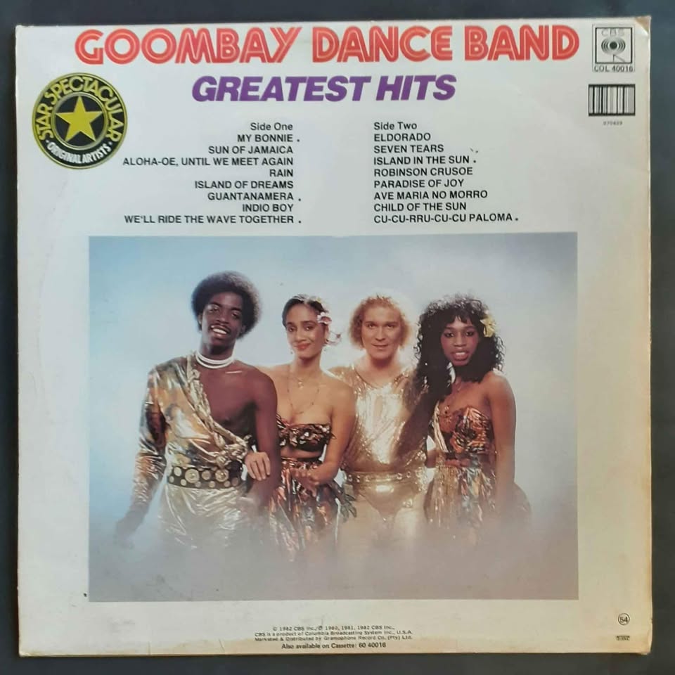 Goombay Dance Band Greatest Hits LP Record