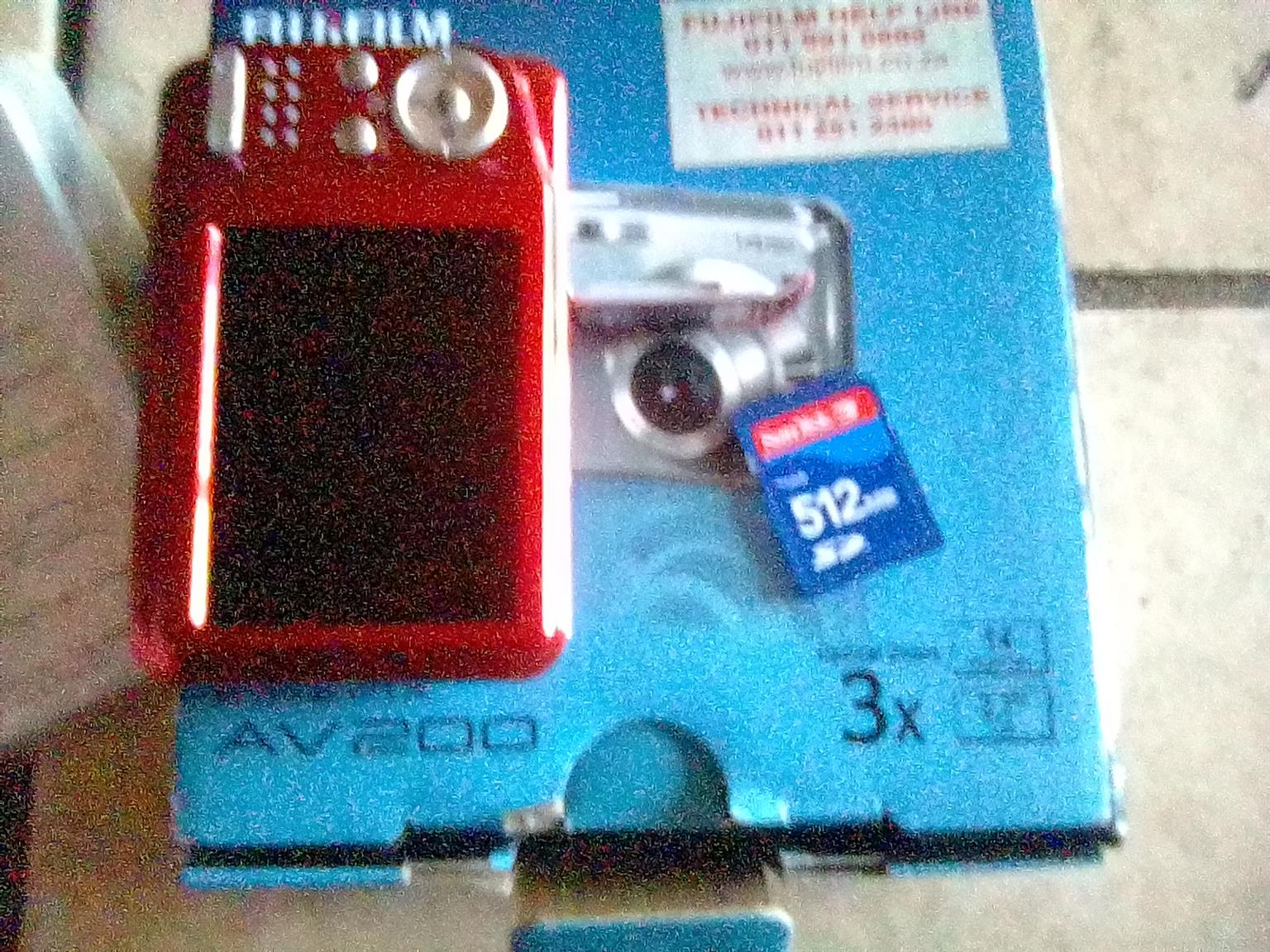Digital camera Burgundy