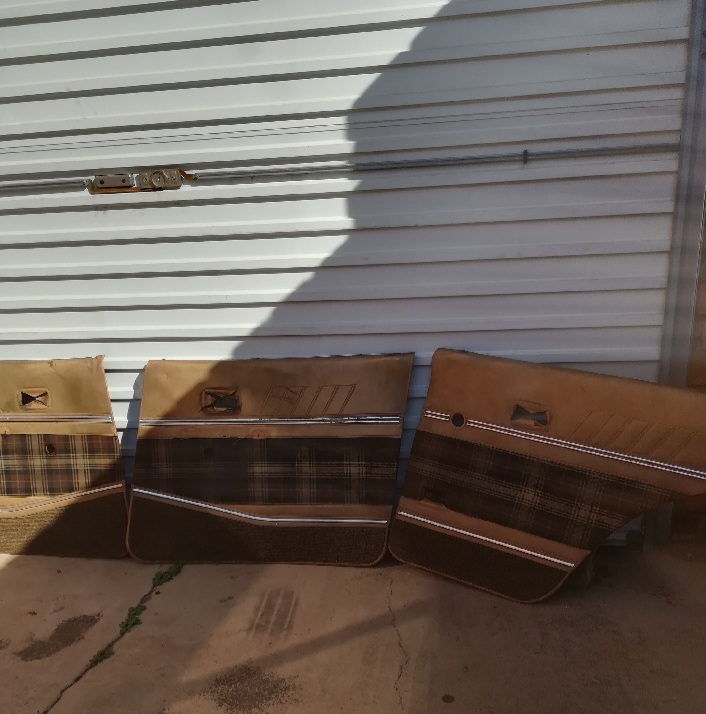 Datsun Stanza SSS Original Door Panels for Sale - Private Seller Datsun Stanza SSS Original Door Panels for Sale - Private Seller