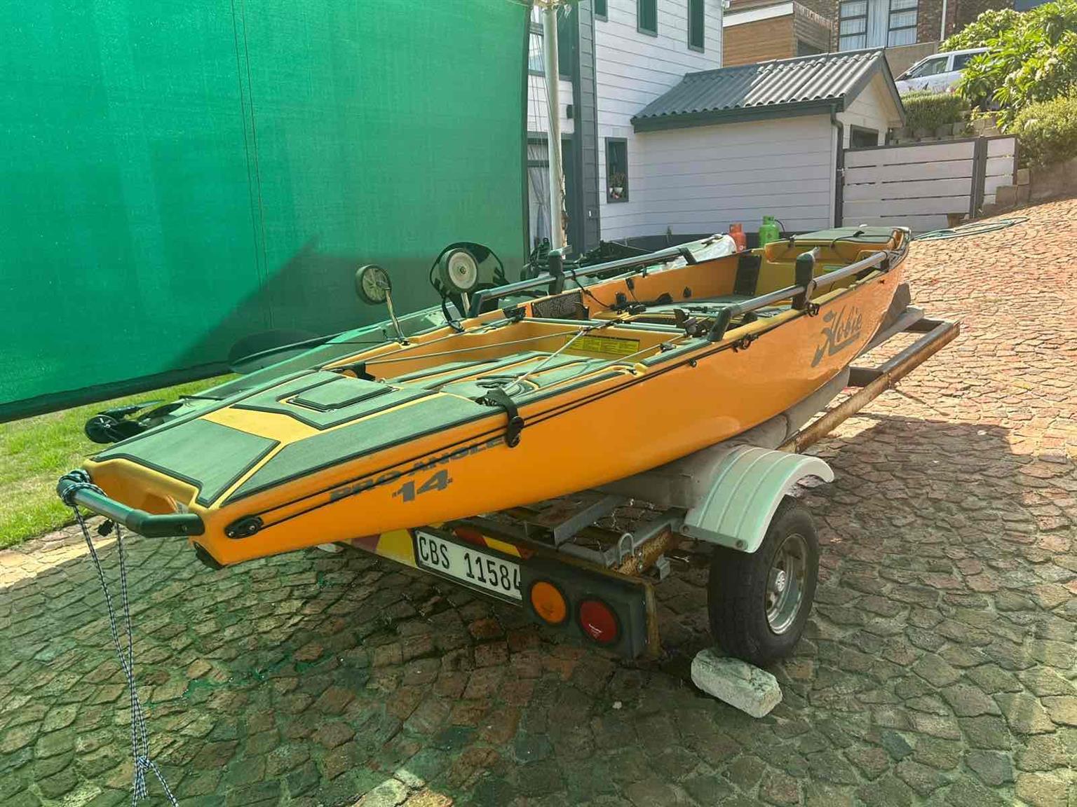 Hobie Kayak and trailer