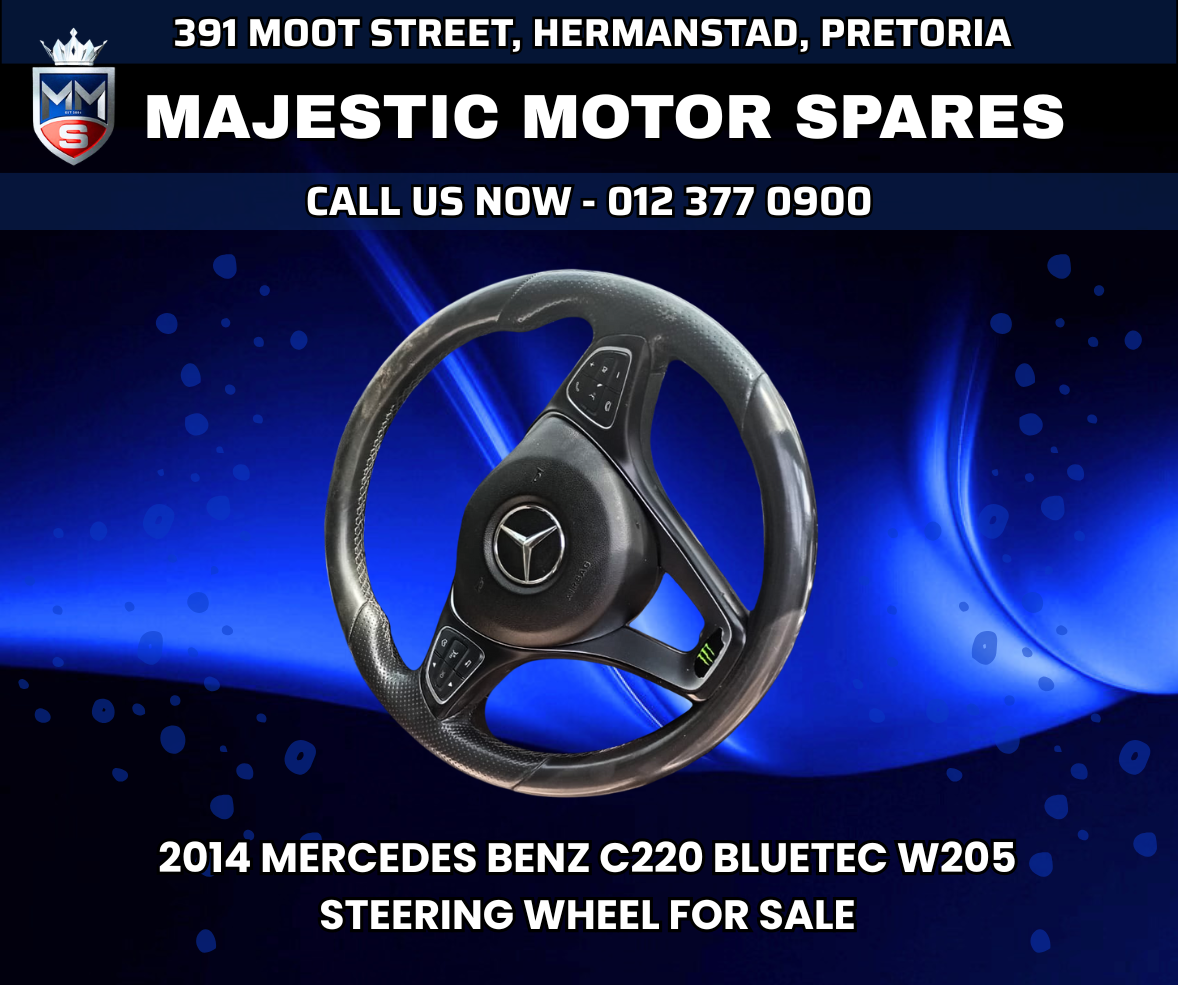2014 Mercedes C220 Bluetec W205 Steering Wheel – Used For Sale - Private Seller 2014 Mercedes C220 Bluetec W205 Steering Wheel – Used For Sale - Private Seller