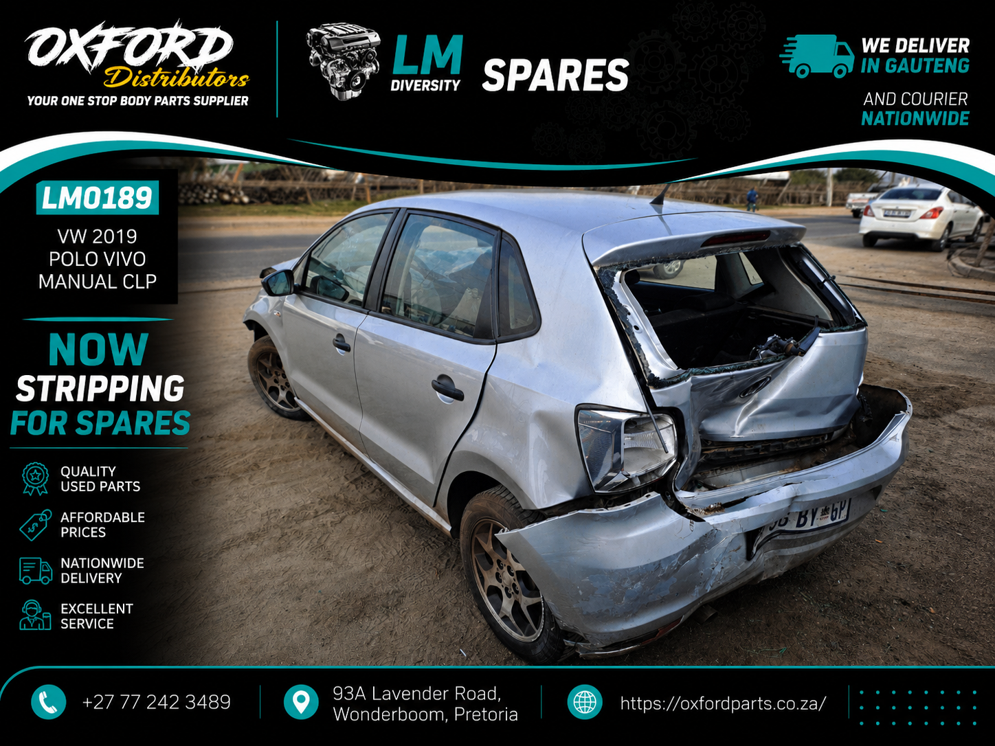 2019 VW Vivo 1.4 Petrol spares used parts stripping - Private Seller 2019 VW Vivo 1.4 Petrol spares used parts stripping - Private Seller