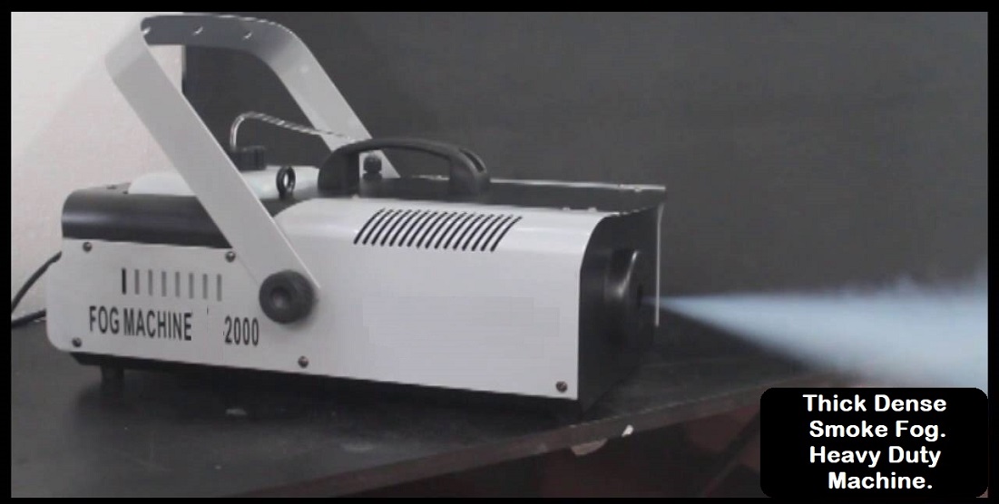 Professional Smoke Fogger Machine 2000W Heavy Duty Compact and High Capacity NEW