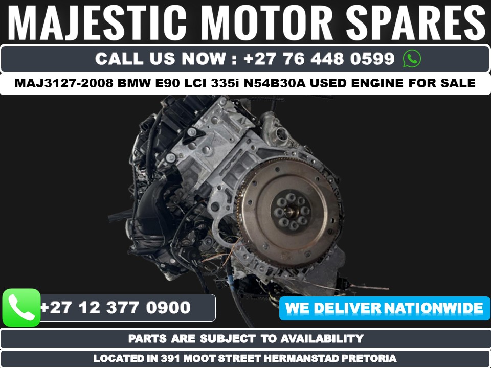 2008 Bmw E90 LCI 335i N54B30A engine used for sale - Private Seller 2008 Bmw E90 LCI 335i N54B30A engine used for sale - Private Seller