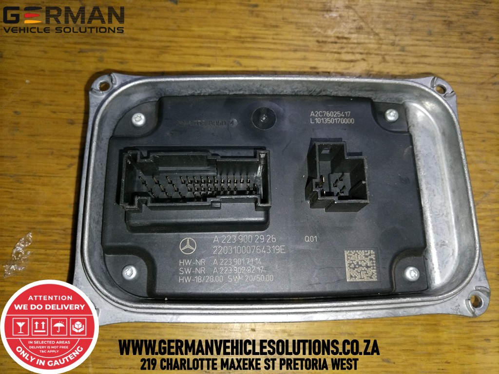 Mercedes Benz s class w223 headlight module for sale
