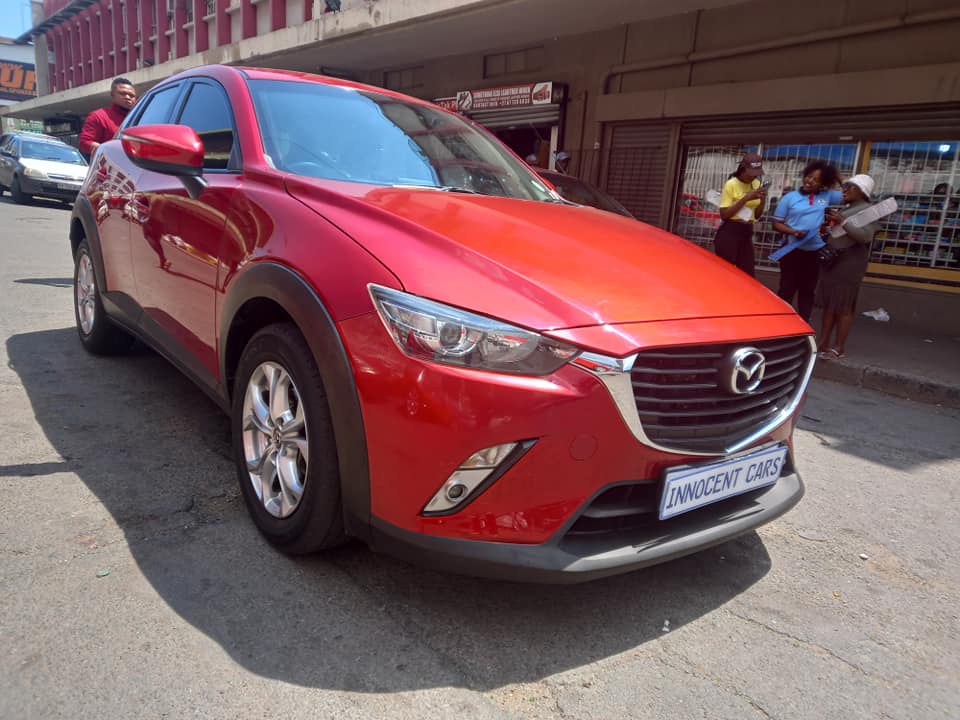 2017 MAZDA CX3 2.0 SKYACTIVE AUTOMATIC TRANSMISSION, MAROON COLOUR, MILEAGE 72000KM