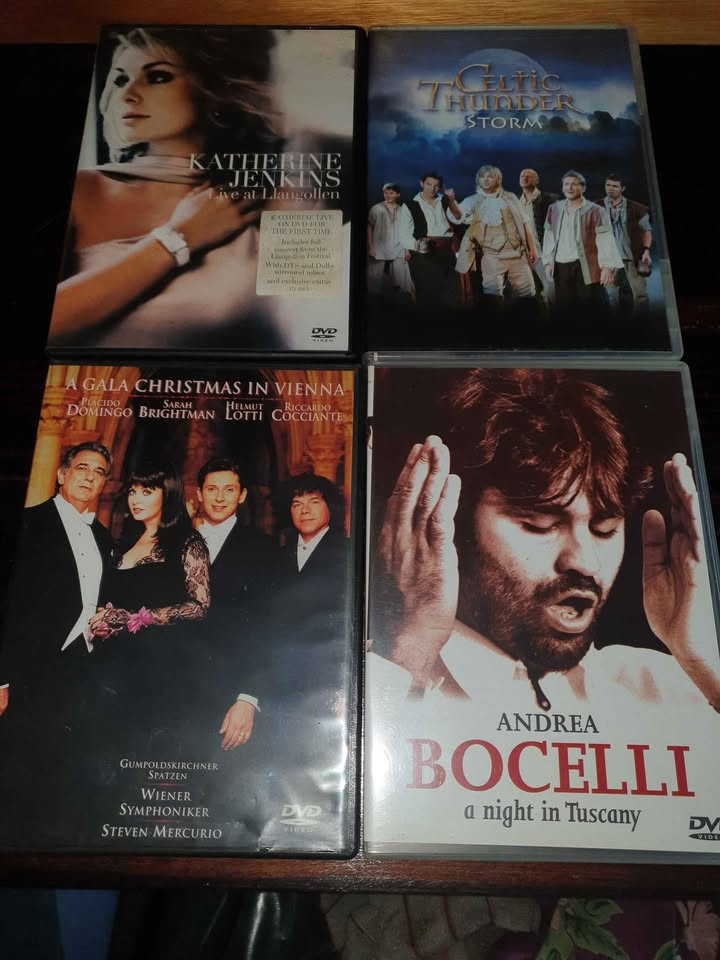 15 classical DVD and 1 cd
