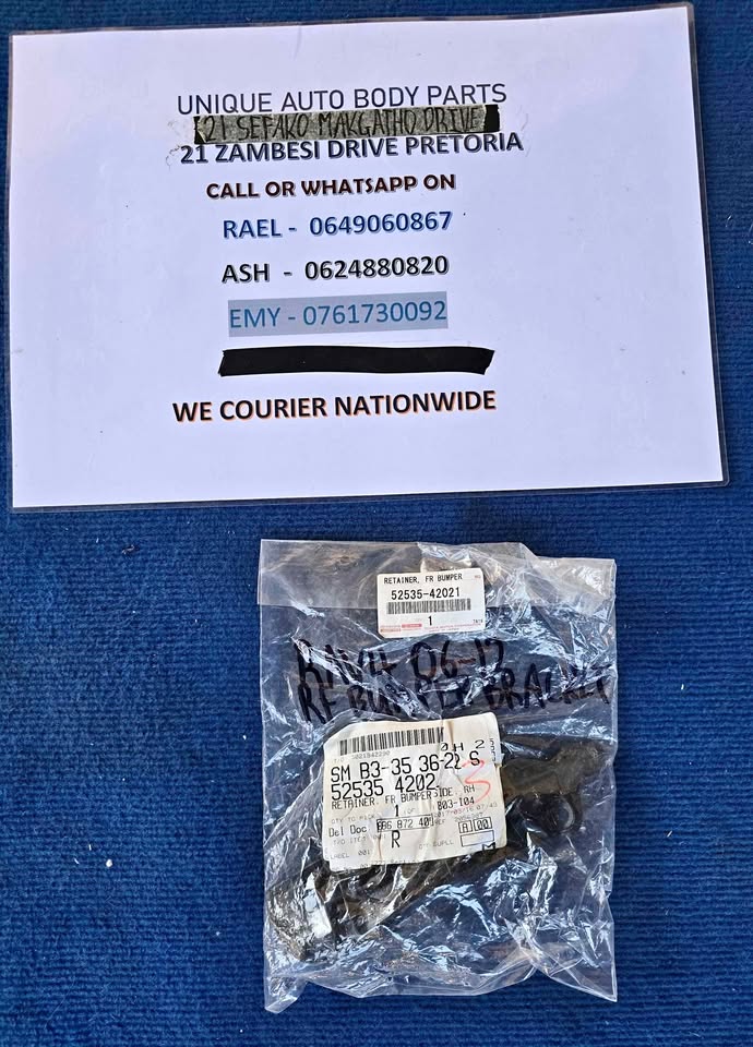 Toyota RAV Right Front Bumper Bracket Slider Toyota RAV Right Front Bumper Bracket Slider