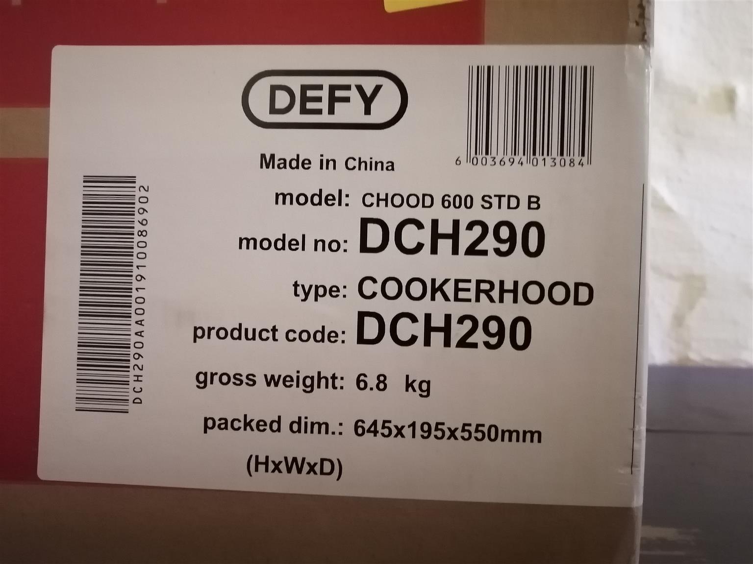 defy dch290