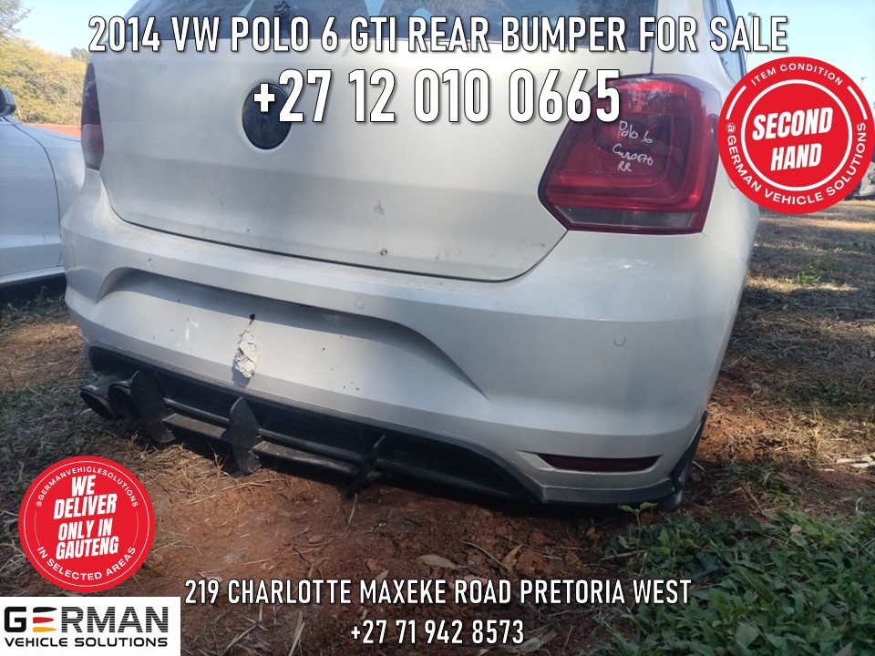 VW polo 6 gti rear bumper 2014 for sale - Private Seller VW polo 6 gti rear bumper 2014 for sale - Private Seller
