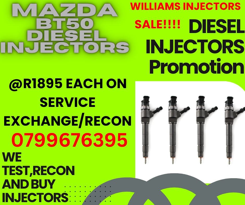 MAZDA BT50 DIESEL INJECTORS - Private Seller MAZDA BT50 DIESEL INJECTORS - Private Seller