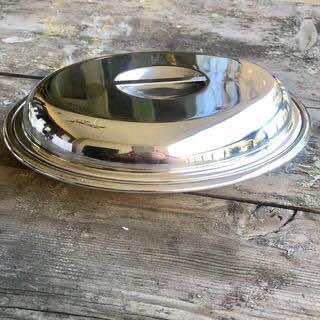 Silver plated Oval Serving Dish – Walker & Hall Silver plated Oval Serving Dish – Walker & Hall