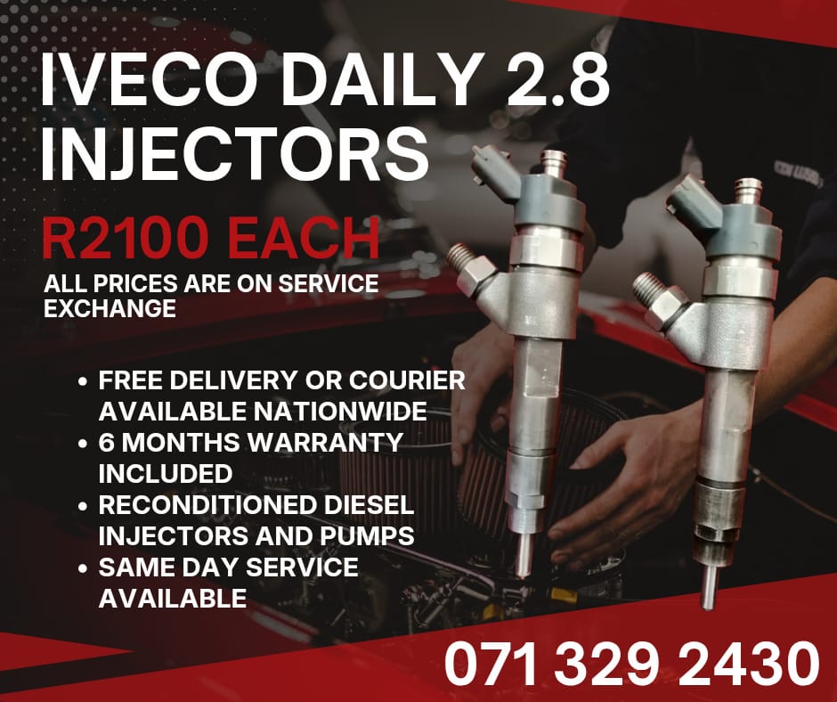 IVECO 2.8 INJECTORS FOR SALE - Private Seller IVECO 2.8 INJECTORS FOR SALE - Private Seller