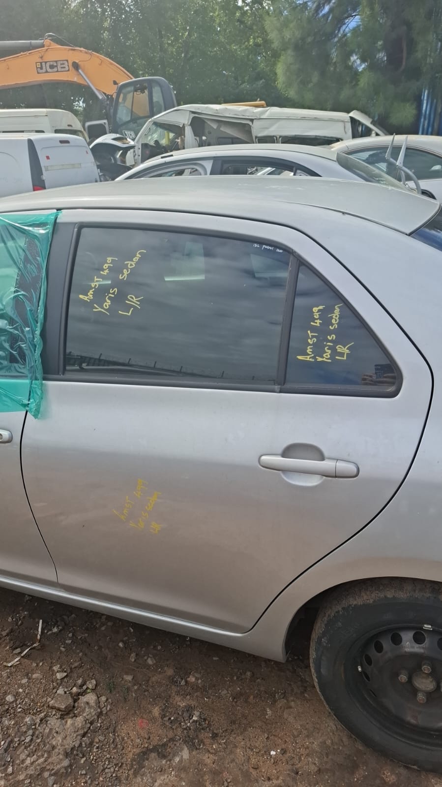 Toyota Yaris sedan door shell for sale | used car door replacement
