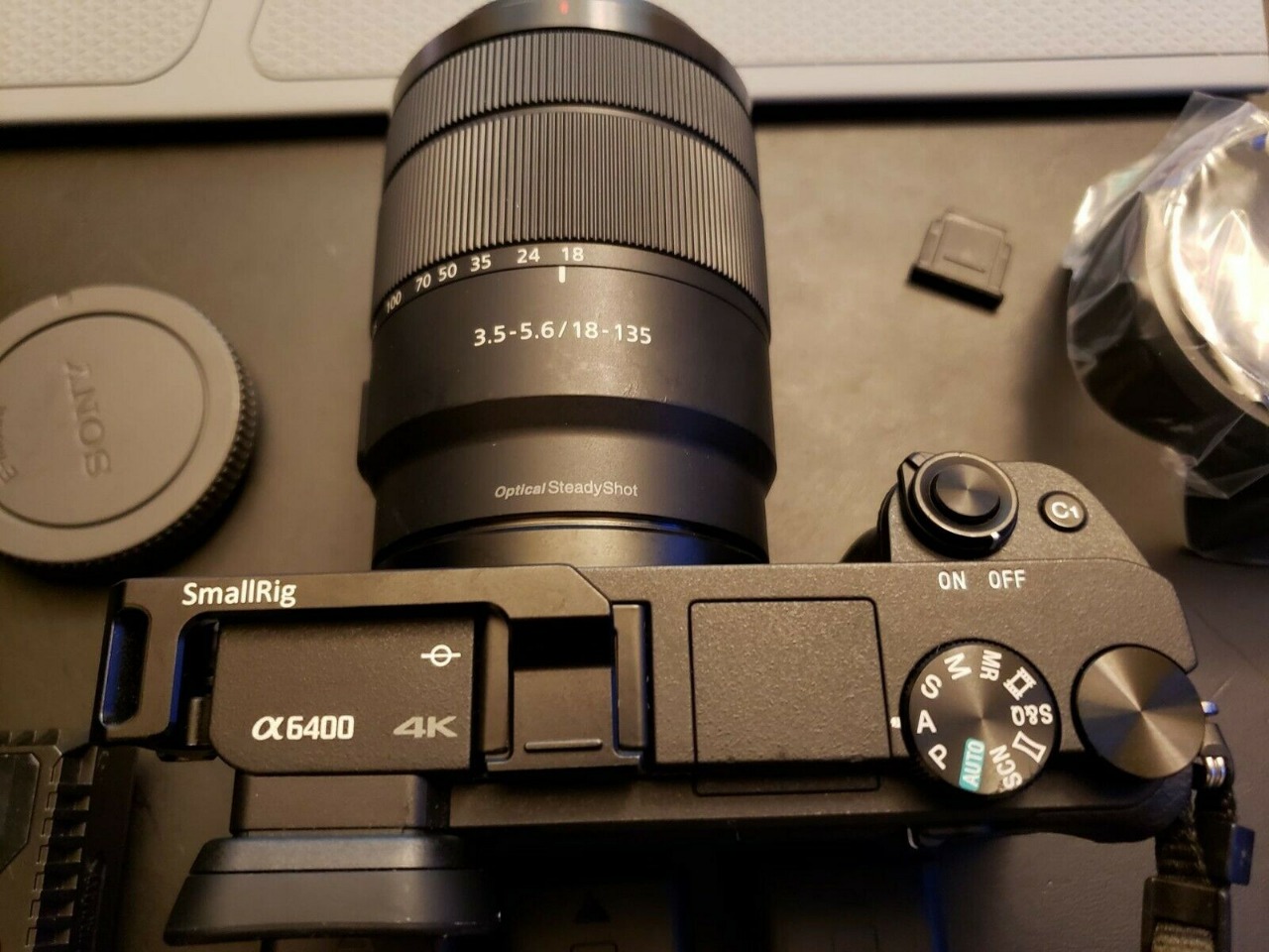 preowned Sony a6400 with 18-135mm lens