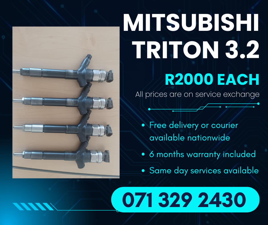 MITSUBISHI TRITON 3.2 INJECTORS FOR SALE WITH WARRANTY - Private Seller MITSUBISHI TRITON 3.2 INJECTORS FOR SALE WITH WARRANTY - Private Seller