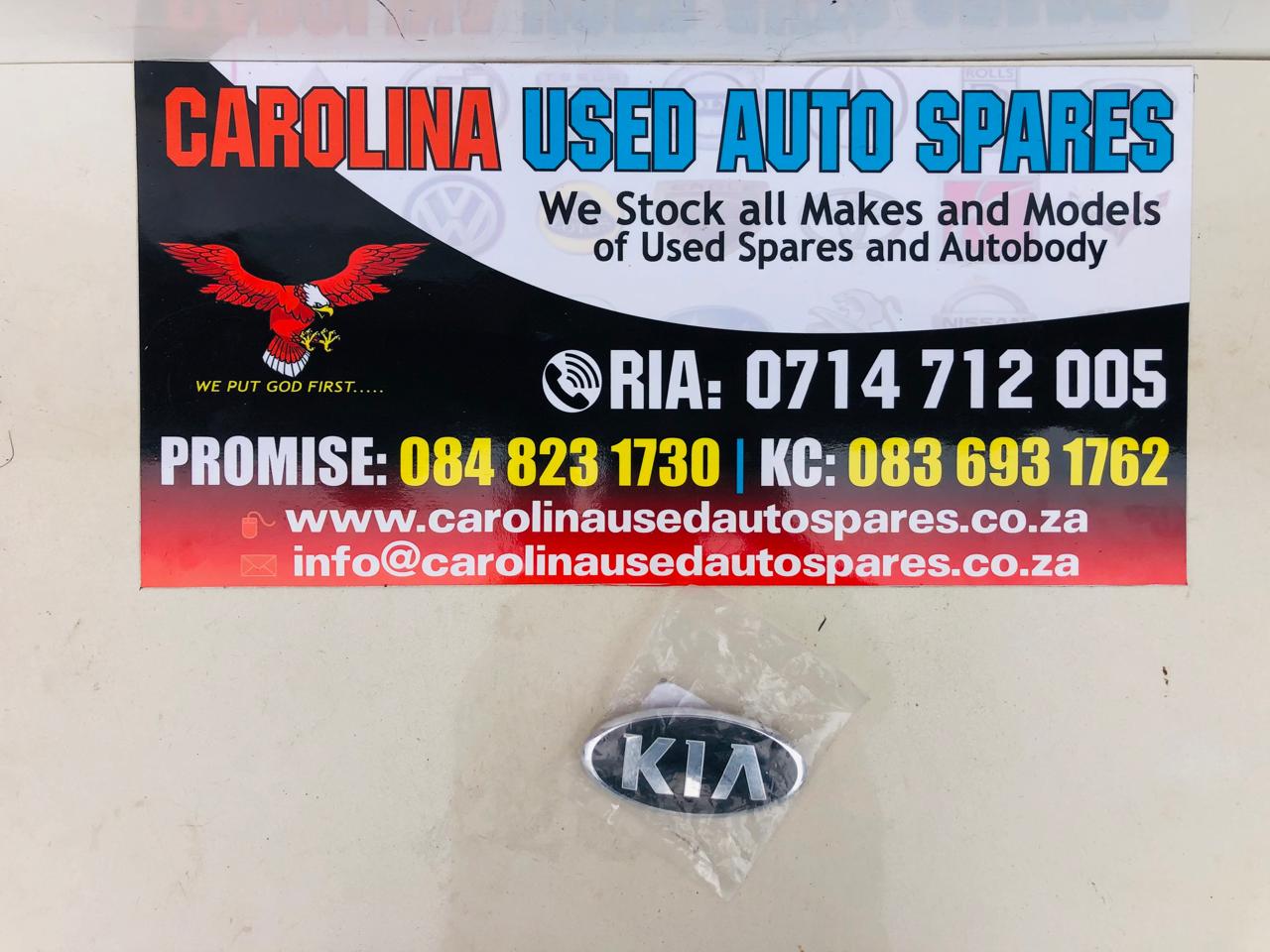 Kia Rio /Forte Emblem/badge front bumper - Private Seller Kia Rio /Forte Emblem/badge front bumper - Private Seller