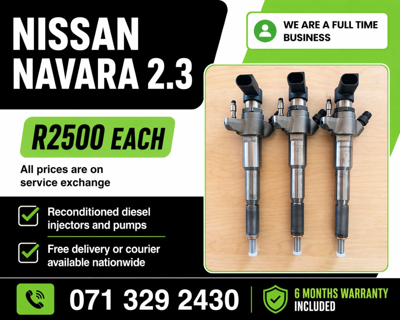 NISSAN INJECTORS FOR SALE WITH WARRANTY - Private Seller NISSAN INJECTORS FOR SALE WITH WARRANTY - Private Seller