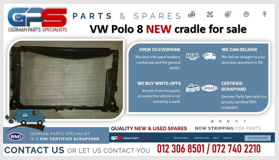 VW Polo 8 NEW cradle for sale - Private Seller VW Polo 8 NEW cradle for sale - Private Seller