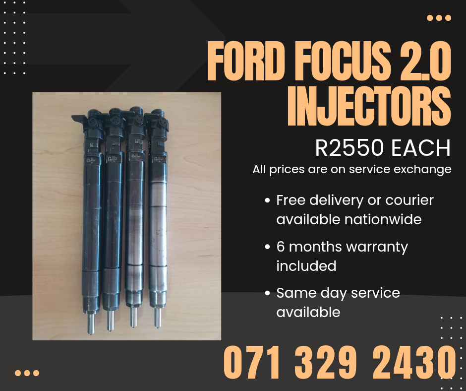 FORD FOCUS 2.0 INJECTORS FOR SALE WITH WARRANTY INCLUDED - Private Seller FORD FOCUS 2.0 INJECTORS FOR SALE WITH WARRANTY INCLUDED - Private Seller
