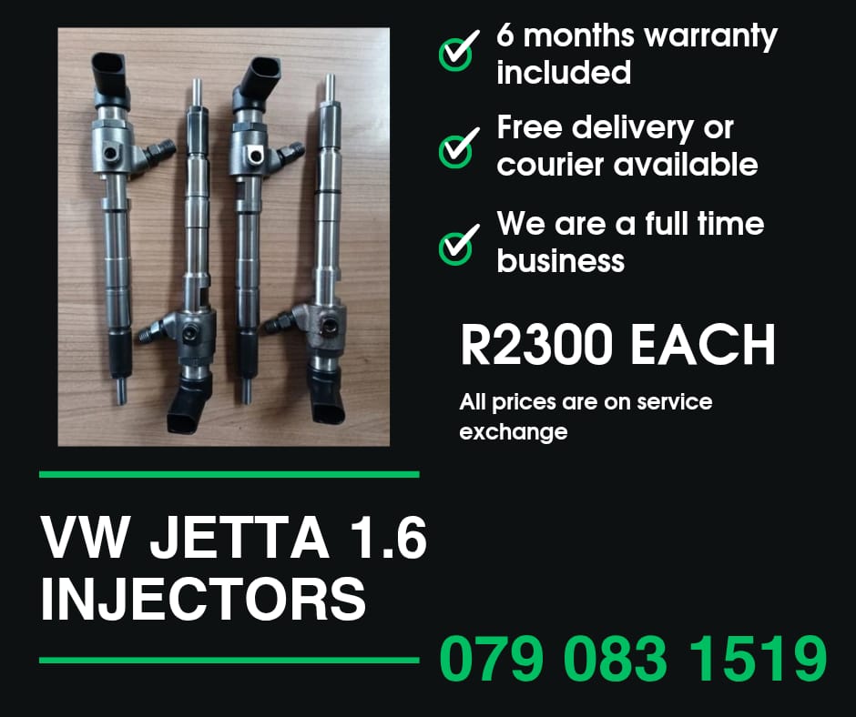 VW JETTA 1.6 INJECTORS FOR SALE WITH WARRANTY - Private Seller VW JETTA 1.6 INJECTORS FOR SALE WITH WARRANTY - Private Seller