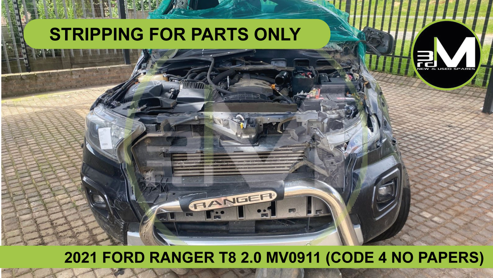 2021 FORD RANGER 2.0 T8 DOUBLE CAB STRIPPING FOR PARTS) - Private Seller 2021 FORD RANGER 2.0 T8 DOUBLE CAB STRIPPING FOR PARTS) - Private Seller