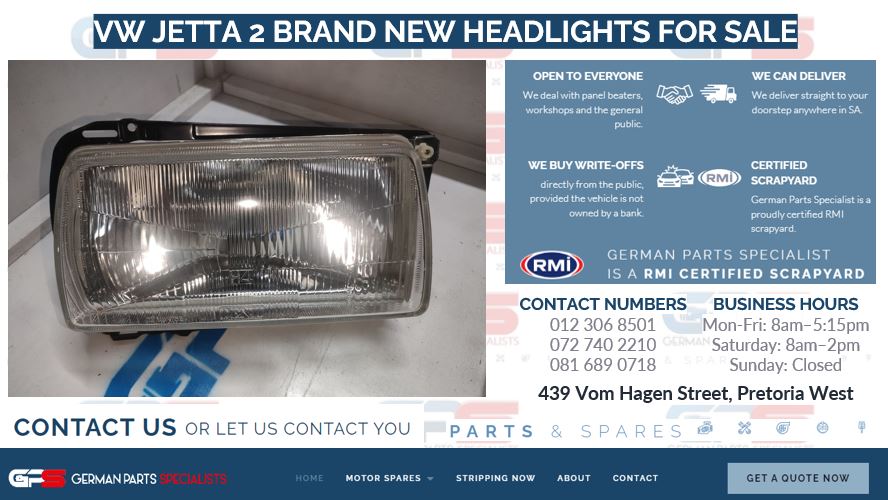 VW JETTA 2 BRAND NEW HEADLIGHTS FOR SALE - Private Seller VW JETTA 2 BRAND NEW HEADLIGHTS FOR SALE - Private Seller