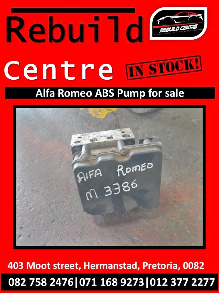 Alfa Romeo ABS Pump for sale - Private Seller Alfa Romeo ABS Pump for sale - Private Seller