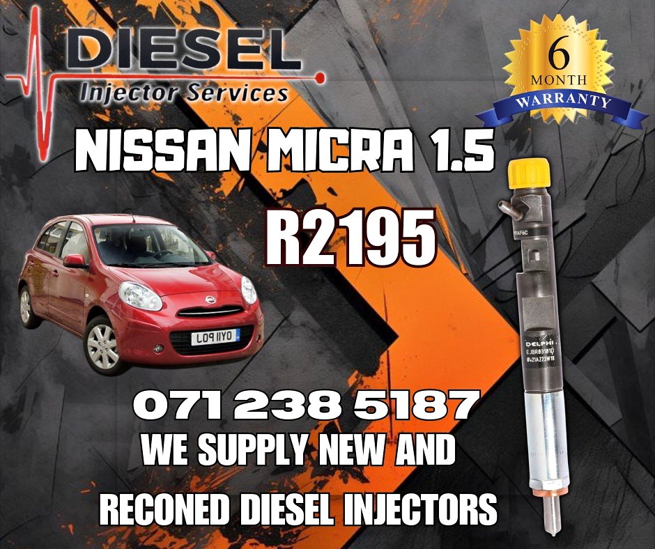 NISSAN MICRA 1.5 DIESEL INJECTORS FOR SALE OR RECON - Private Seller NISSAN MICRA 1.5 DIESEL INJECTORS FOR SALE OR RECON - Private Seller