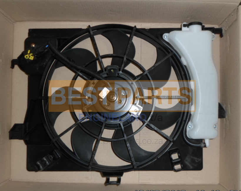 Veloster Radiator Cooling Fan, Accent Air Conditioning, Dual Radiator