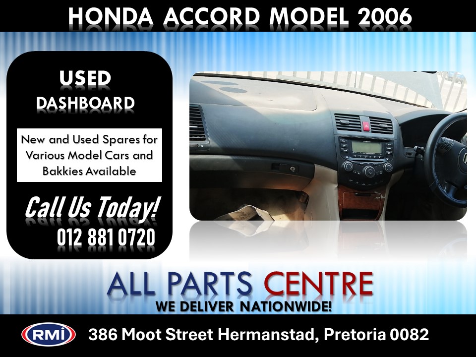 2006 Honda Accord Used Dashboard for Sale 2006 Honda Accord Used Dashboard for Sale