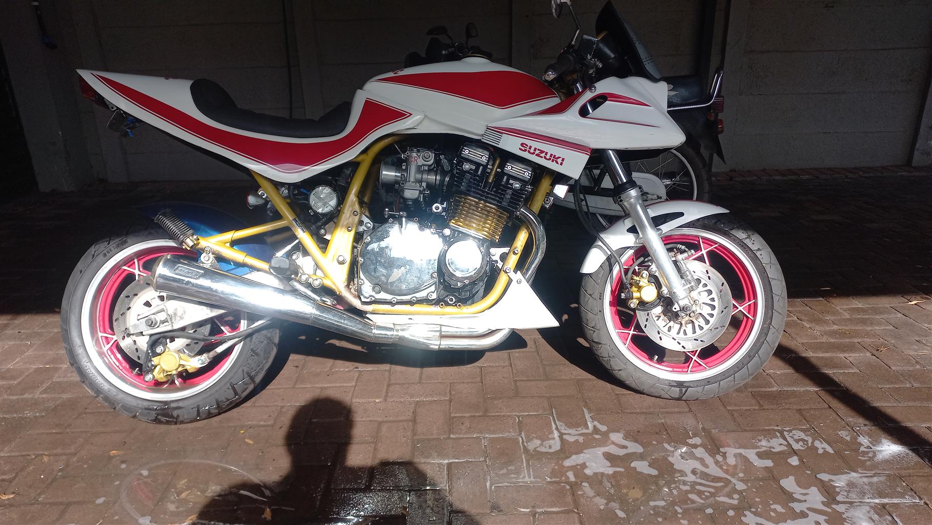 Suzuki katana 1100 for sale motor not standard 4 into 1 Vance and himse.back - Private Seller Suzuki katana 1100 for sale motor not standard 4 into 1 Vance and himse.back - Private Seller