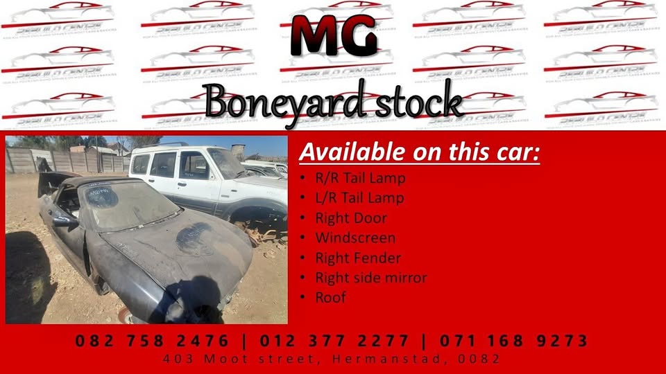 MG stripping for spares. - Private Seller MG stripping for spares. - Private Seller
