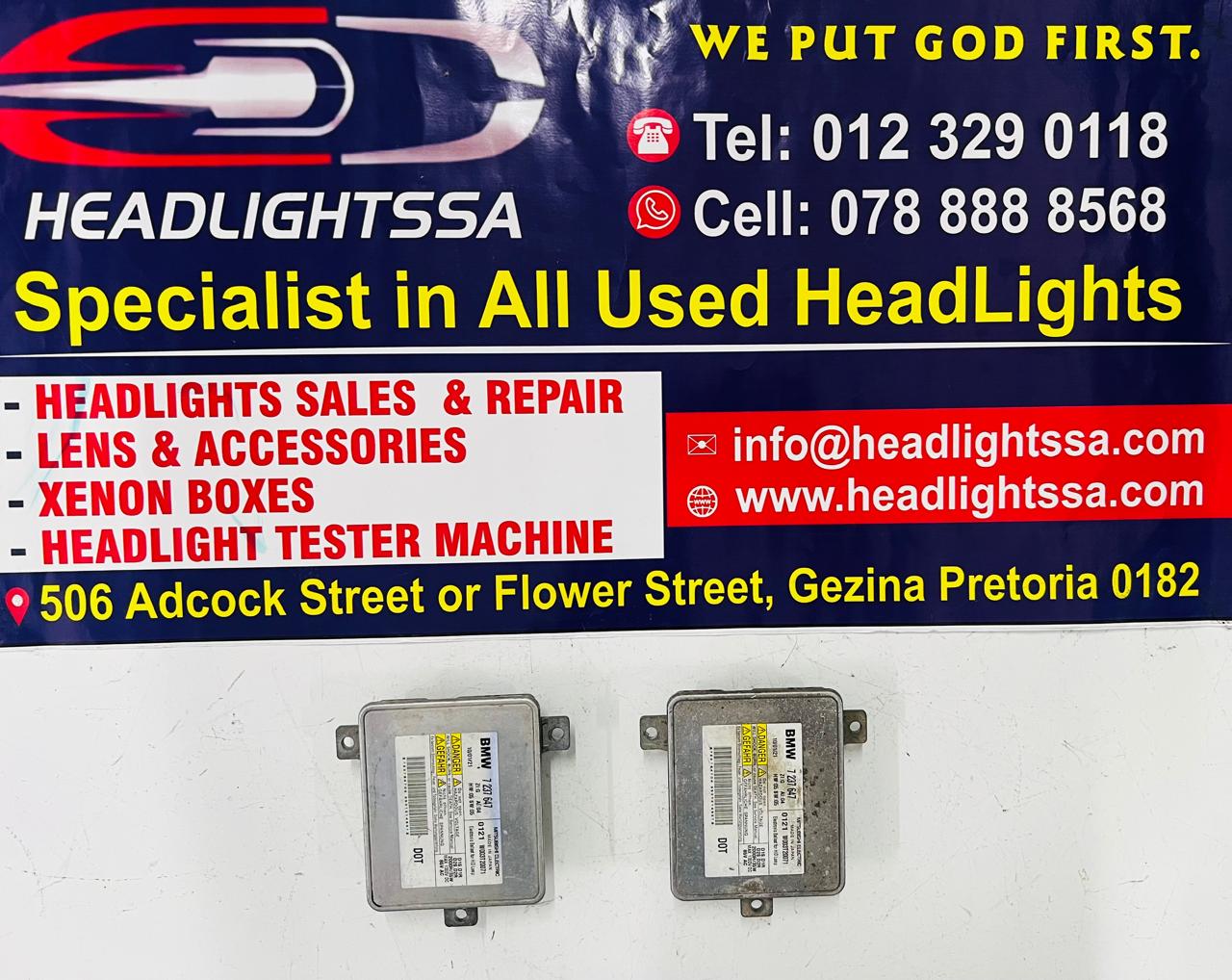 BMW X1 (E84), F20 and F11 left and right side headlight ballast/module - Private Seller BMW X1 (E84), F20 and F11 left and right side headlight ballast/module - Private Seller