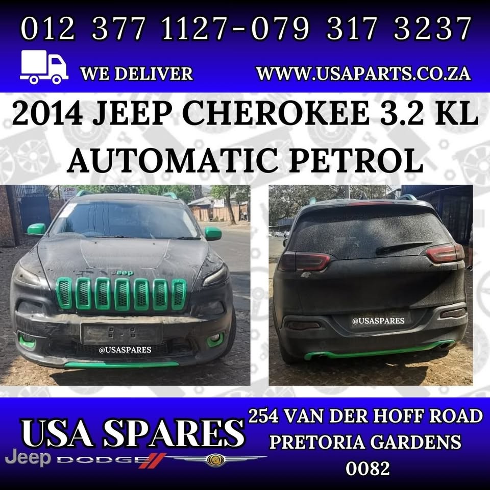 Jeep Cherokee 3.2 KL 2014 Automatic/Petrol Stripping For Spare Parts - Private Seller Jeep Cherokee 3.2 KL 2014 Automatic/Petrol Stripping For Spare Parts - Private Seller