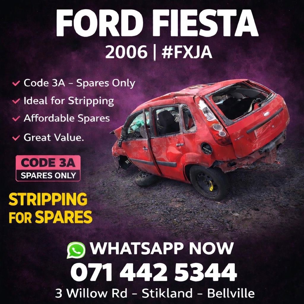 2006 Ford Fiesta #FXJA Stripping For Spares!!! - Private Seller 2006 Ford Fiesta #FXJA Stripping For Spares!!! - Private Seller