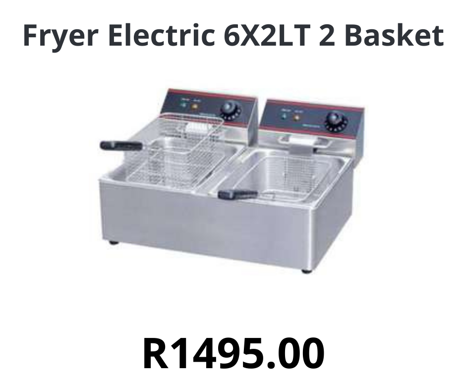 Fryer Electric 6X2LT 2 Basket
