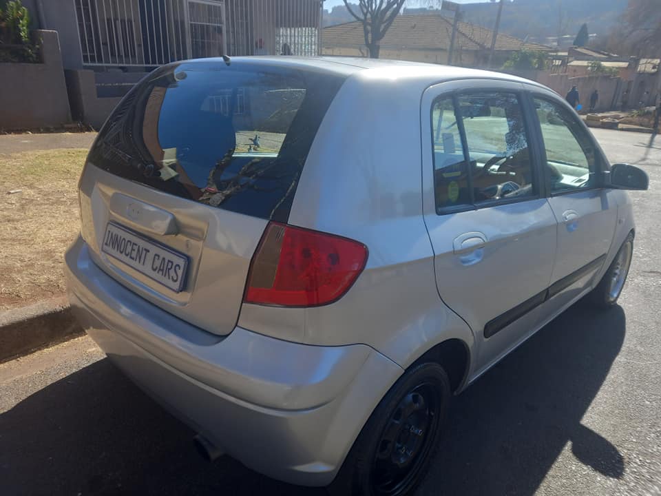 2008 HYUNDAI GETZ 1.6 ENGINE PETROL, MANUAL, SILVER COLOR, MILEAGE 178000KMS,