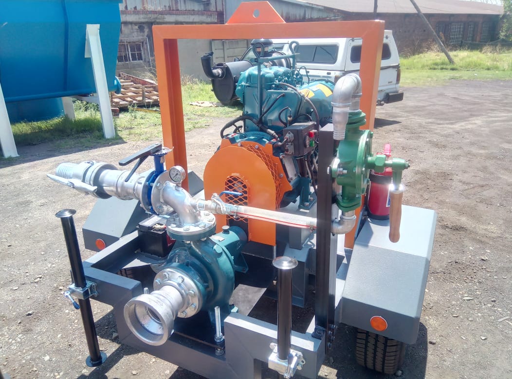 Mobile diesel pump. Water pump. Mobile water pump. Mining pump. Dewatering pump