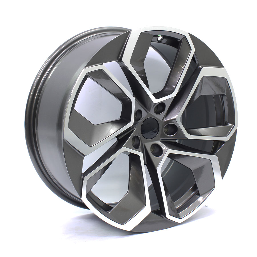 19″ CT1160 5/112 Gunmetal Machine Face Alloy Wheels